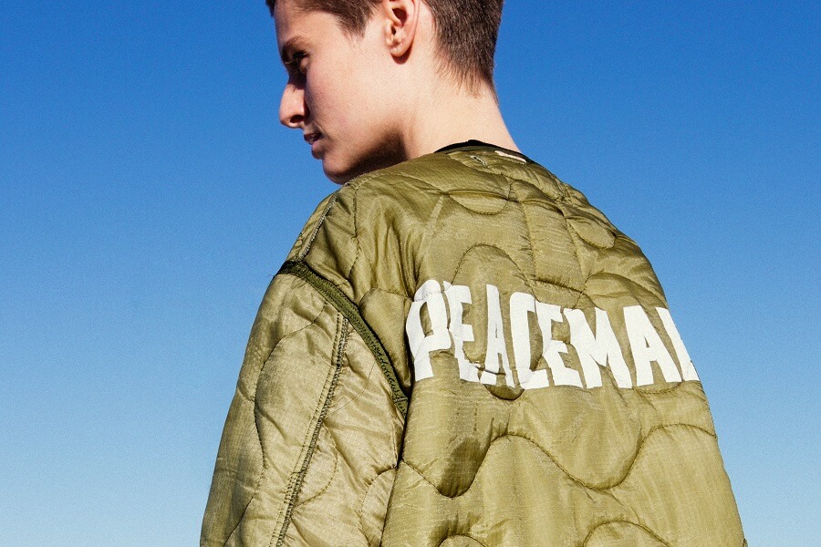 Peacemaker jacket from OAMC luxury streetwear