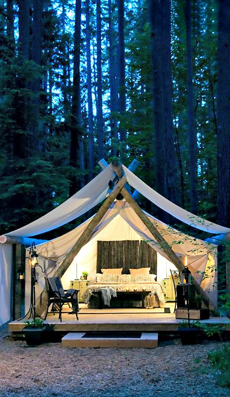 luxury camping 