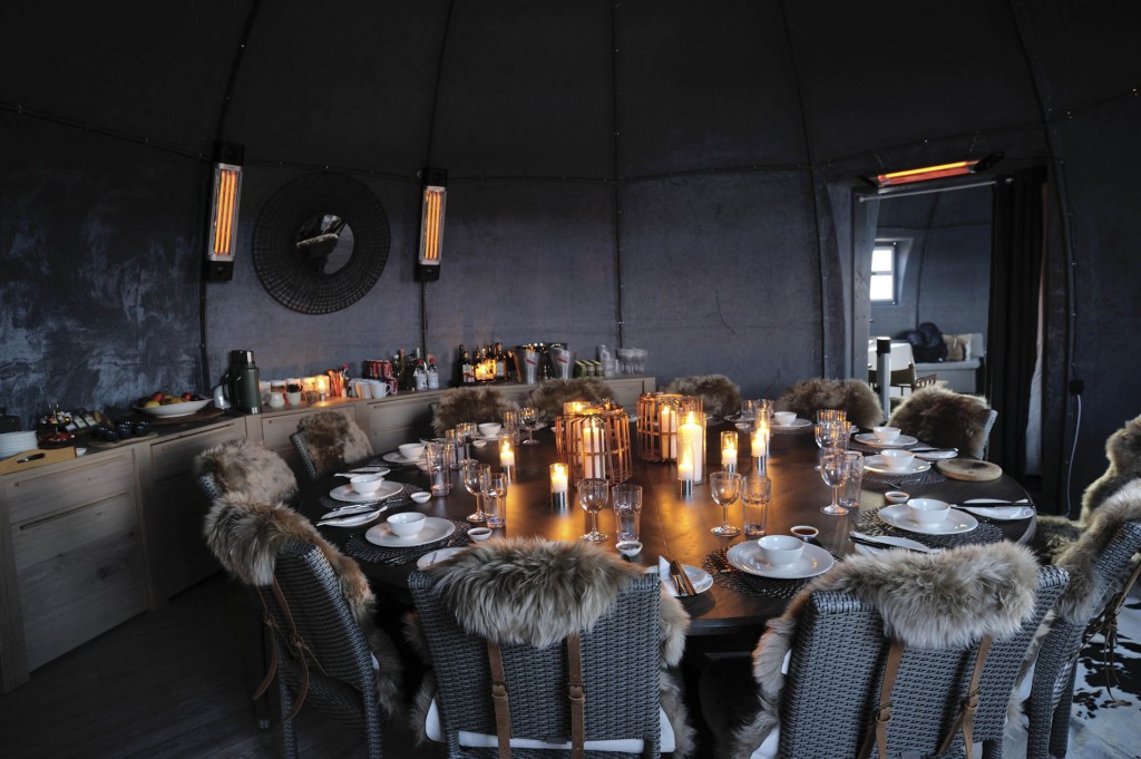 The new dining room has little competition for Antarctica’s best restaurant.