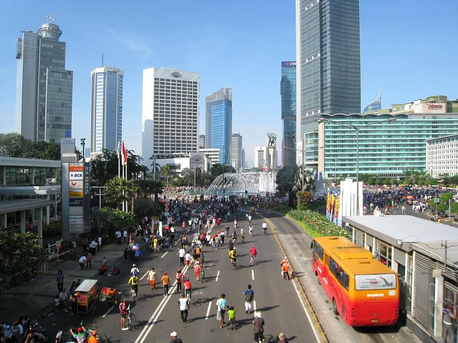 View of Jakarta Indonesian luxury market