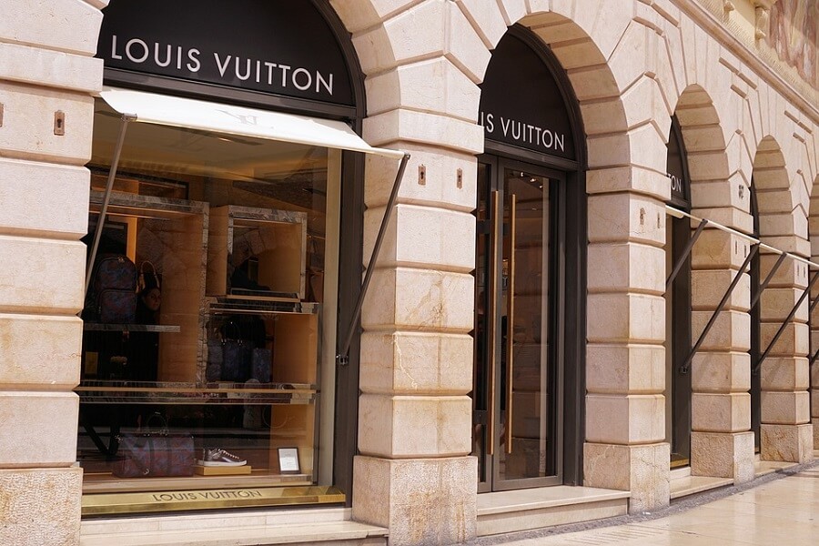 Louis Vuitton luxury shopping