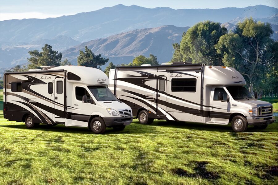 Motorhomes in the Mountains luxury mobile homes