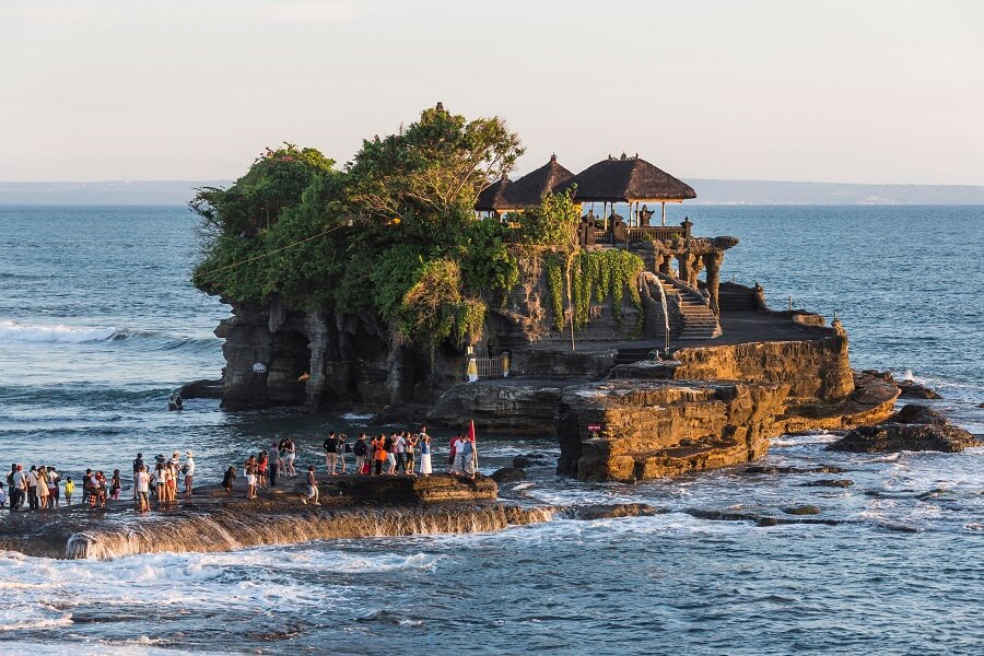 Tanah Lot in Bali Indonesia