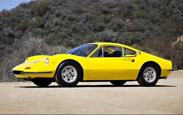 Dino 106 GT yellow