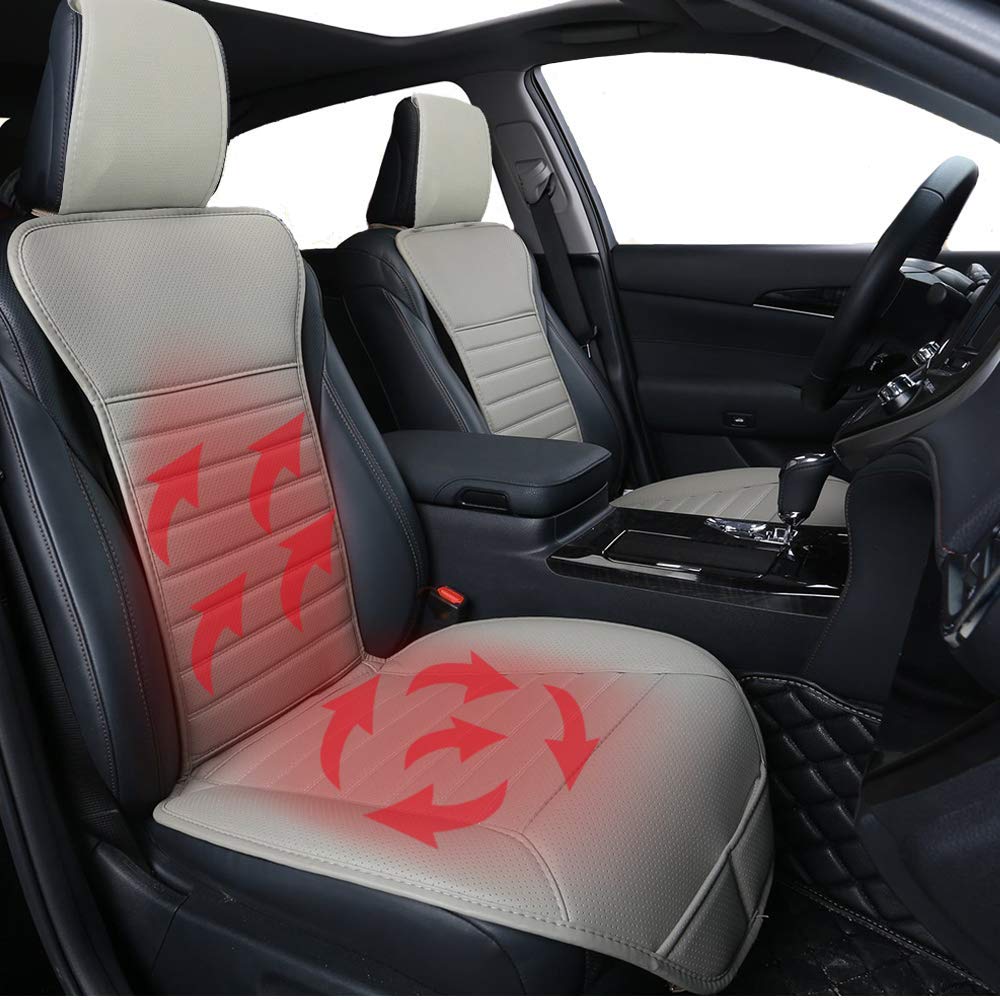 Car heated seat cushions, the best car cushions, stay warm in a car, vehicle winter hacks