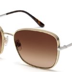 Dolce & Gabbana silver frame sunglasses