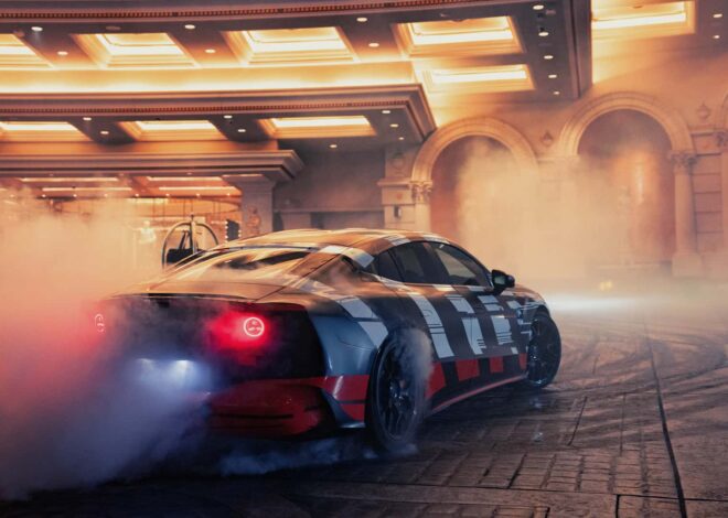 Mercedes-AMG Reveals Prototype of First All-Electric AMG GT