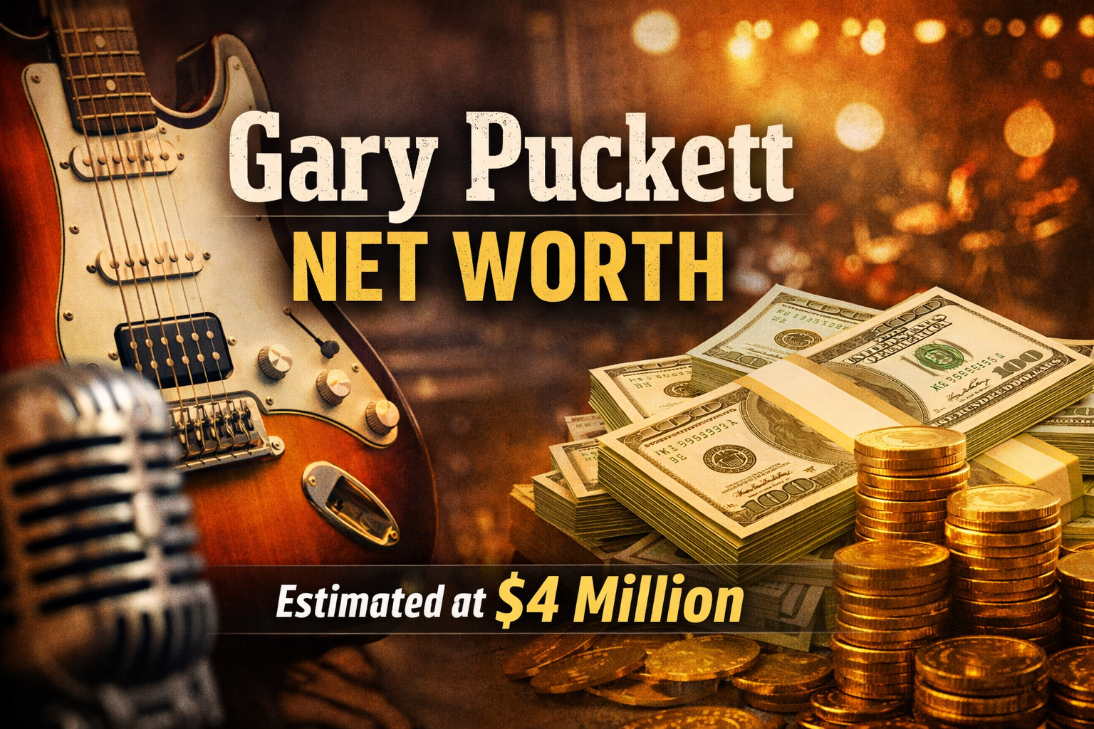 Gary Puckett’s Net Worth Hits $4 Million