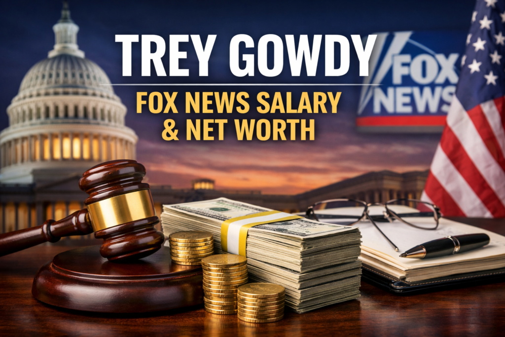 Trey Gowdy Fox News Salary and Estimated Net Worth