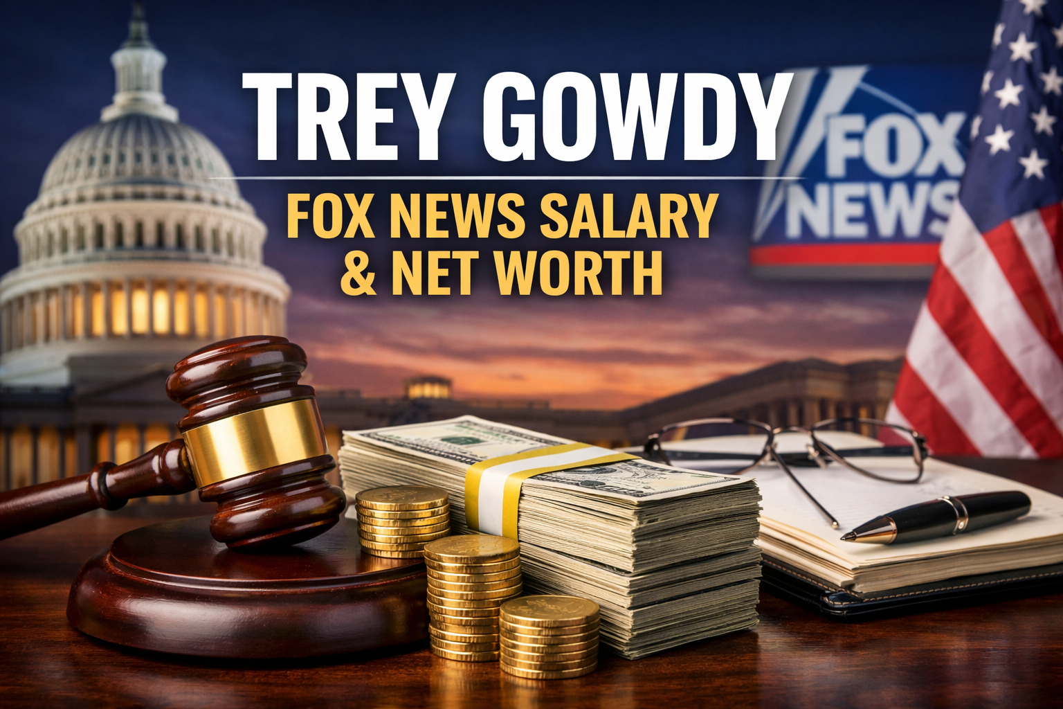 Trey Gowdy Fox News Salary and Estimated Net Worth